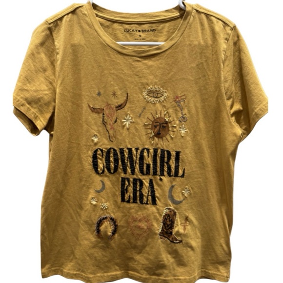 Lucky Brand Cow Girl Era Classic Crew - Picture 5 of 11
